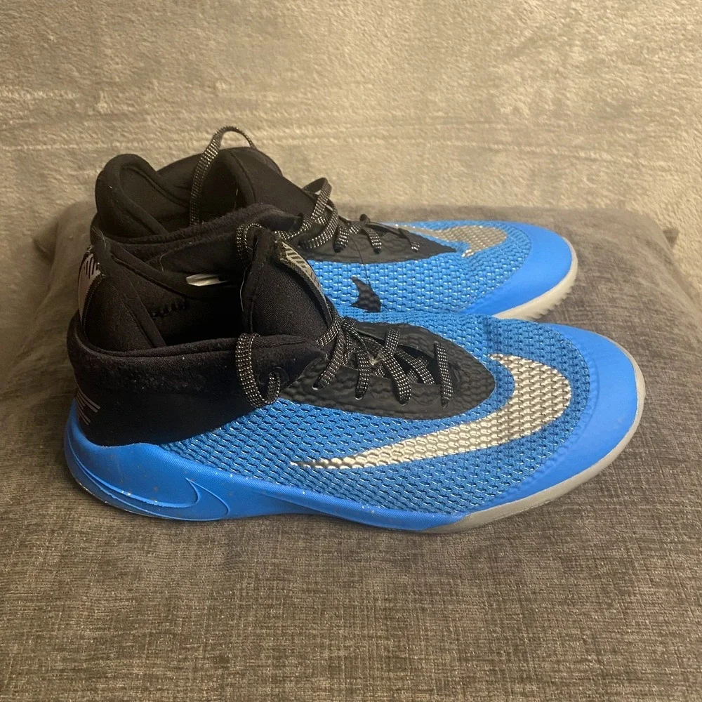 Nike Youth 6.5Y AH3430-400 Blue Future Flight Basketball Shoes